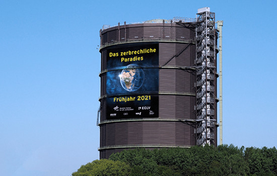 Gasometer Oberhausen with Megaposter